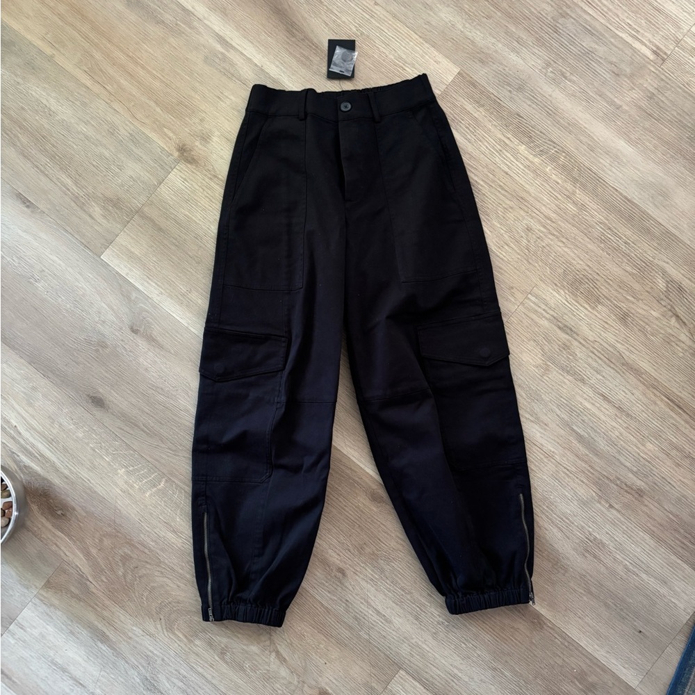 ATM Anthony Thomas Melillo black cargo pants NWT